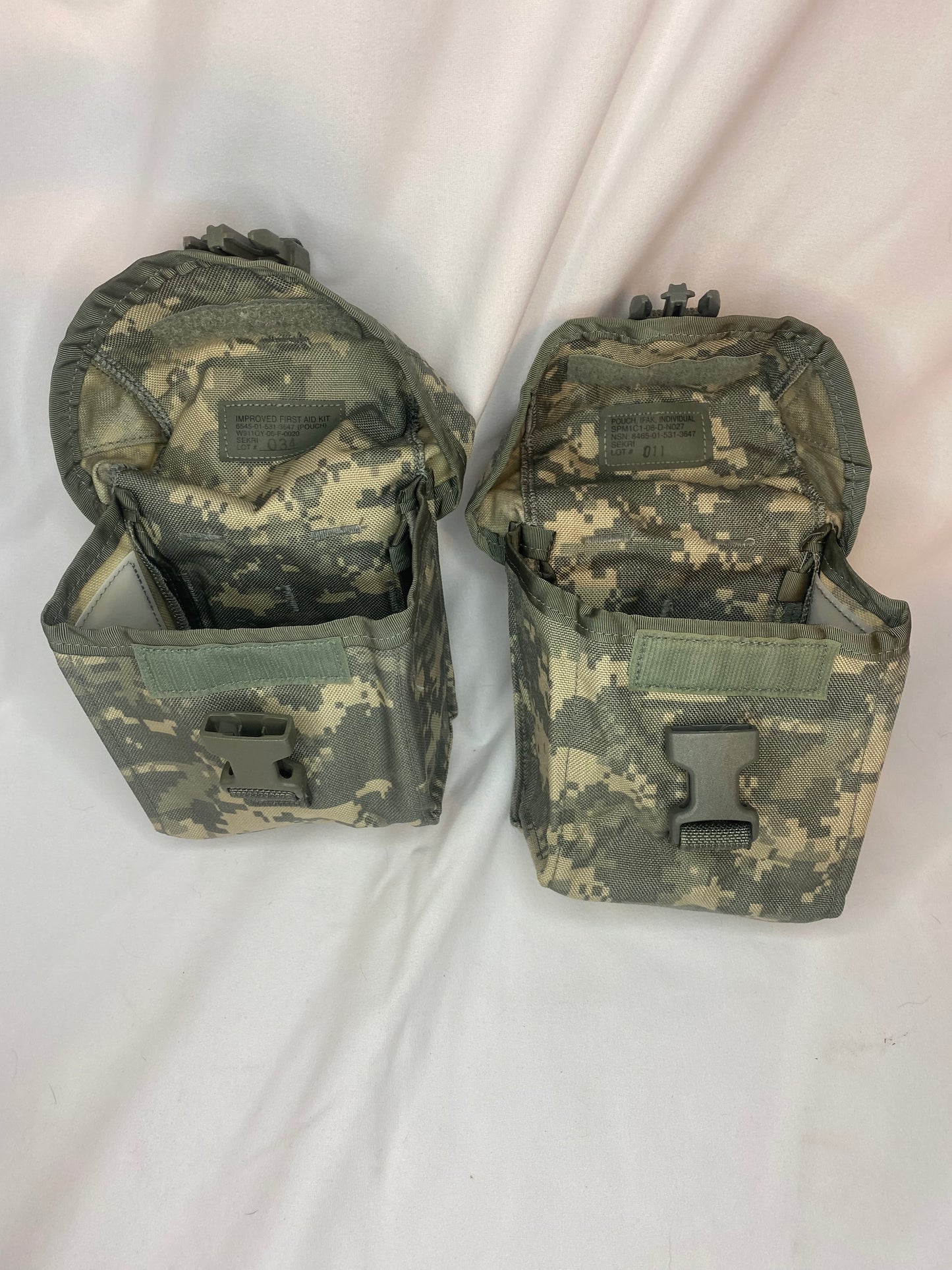 Two Pack-IFAK Pouches-No Inserts ACU/UCP