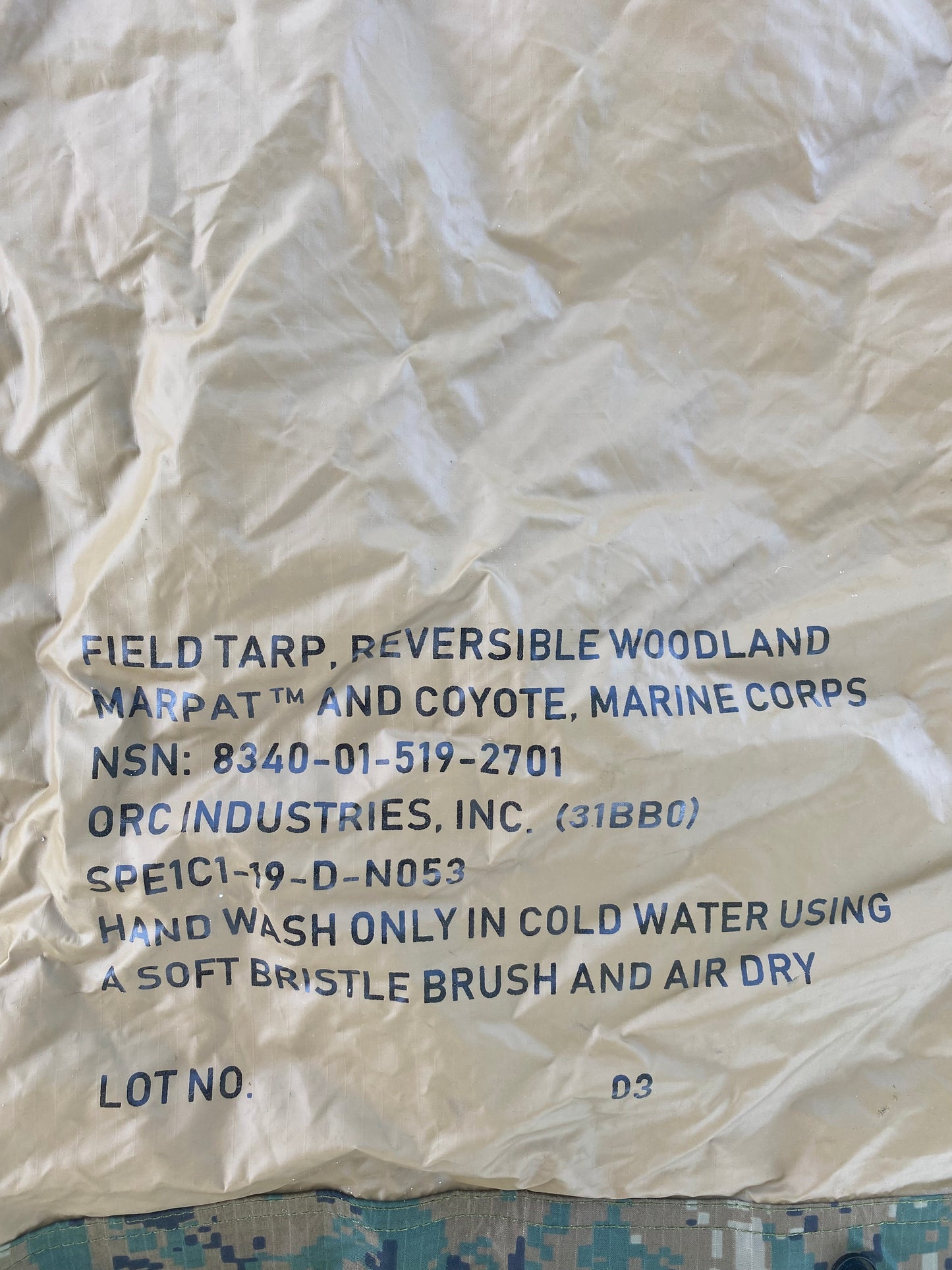 Field Tarp- Woodland MARPAT